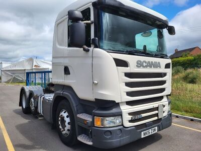 2015 Scania R450 6x2 Mini Midlift Tractor Unit