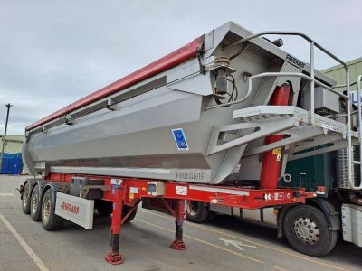 2022 Fruehauf Halfpipe Alloy Body Tipping Trailer