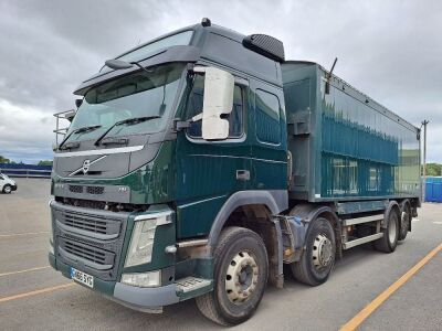 2016 Volvo FM 8x2 Rear Lift Steer Bulk Blower Rigid