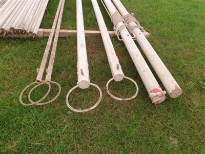 Complete 40ft x 80ft Traditional Pole Marquee - 40