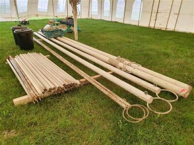 Complete 40ft x 80ft Traditional Pole Marquee - 42