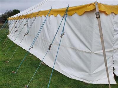 Complete 40ft x 60ft Traditional Pole Marquee - 3