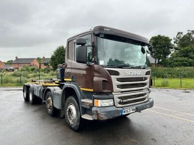 2013 Scania P360 8x4 Hook Loader