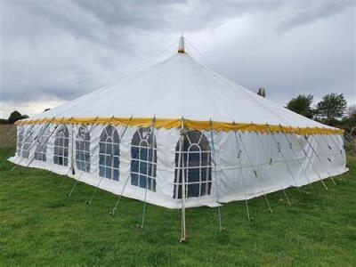 Complete 40ft x 60ft Traditional Pole Marquee - 8