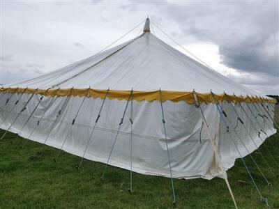 Complete 40ft x 60ft Traditional Pole Marquee - 9