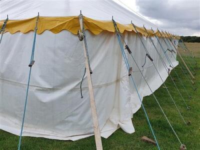 Complete 40ft x 60ft Traditional Pole Marquee - 12