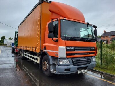 2013 DAF CF 75.310 6x2 Curtainside Rigid