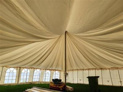 Complete 40ft x 60ft Traditional Pole Marquee - 22