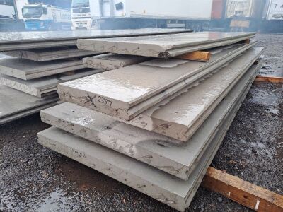 7x Concrete Panels - 6