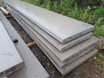 5x Concrete Panels - 5