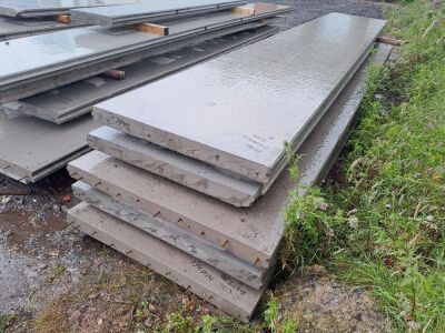 5x Concrete Panels - 6