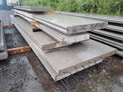 6x Concrete Panels