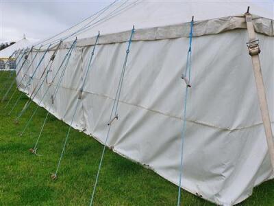 Complete 30ft x 40ft Traditional Pole Marquee - 16