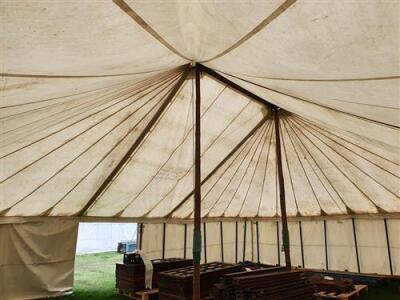 Complete 30ft x 40ft Traditional Pole Marquee - 27