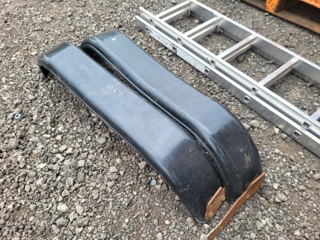 Pair of Tandem Axle Drawbar Trailer Wing Tops