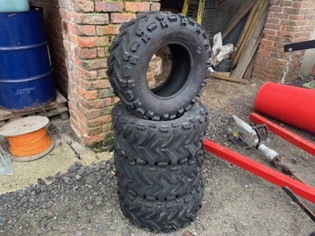 4 x BKT AT25 x 10 - 12 Tyres