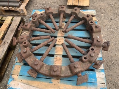 Vintage Tractor Traction Wheel