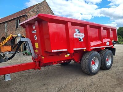 2024 Redrock Tandem Axle 20 ton Drawbar Tipping Trailer - 2