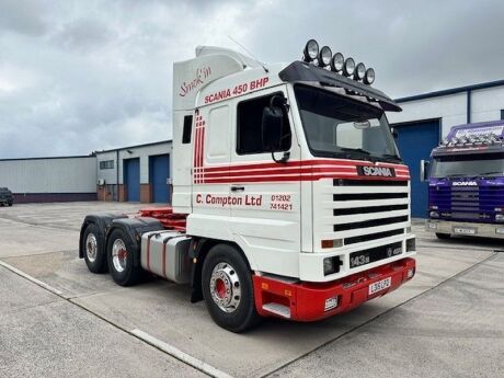 1994 Scania 143M 450 Topline 6x2 Tag Axle Tractor Unit
