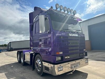 1995 Scania 143M-450 Topline 6x2 Tag Axle Tractor Unit