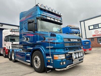 2003 Scania T Cab 164L-480 6x2 Tag Axle Tractor Unit