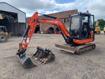 2017 Kubota KX71-3 Mini Digger