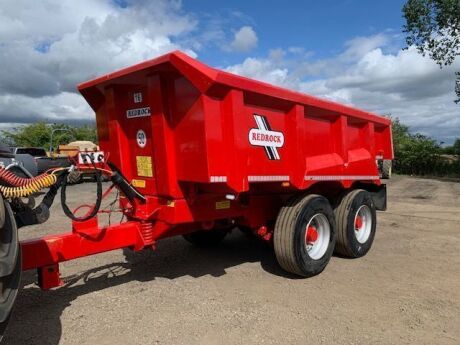2021 Redrock Tandem Axle 16 ton Drawbar Tipping Trailer