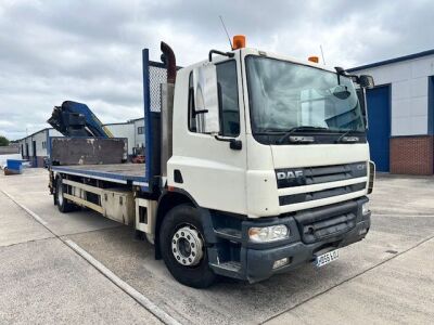 2006 DAF CF 75.360 4x2 Rigid Crane Truck