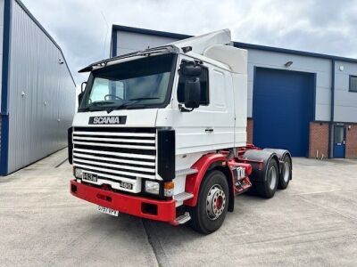 1989 Scania R143M-450 6x2 Tag Axle Tractor Unit