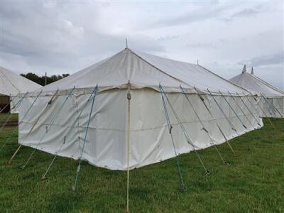 Complete 20ft x 40ft Traditional Push Up Marquee - 10