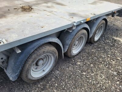 2022 Ifor Williams Triaxle 3500kg Drawbar Flat Trailer - 3