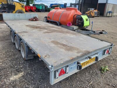 2022 Ifor Williams Triaxle 3500kg Drawbar Flat Trailer - 4
