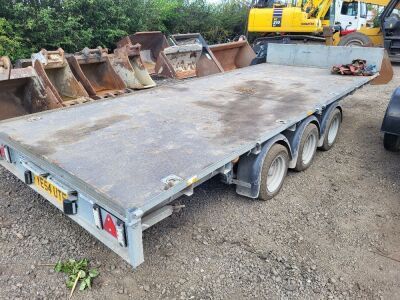 2022 Ifor Williams Triaxle 3500kg Drawbar Flat Trailer - 5