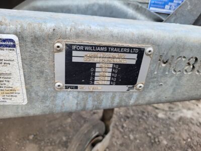 2022 Ifor Williams Triaxle 3500kg Drawbar Flat Trailer - 7