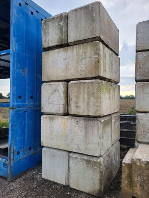 10 x Concrete Lego Blocks  - 2