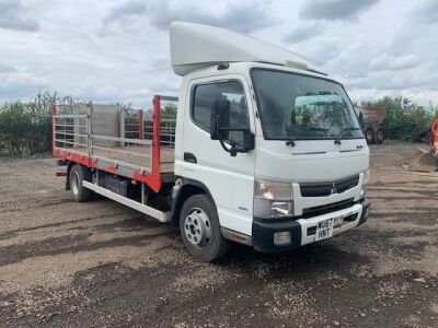 2017 Mitsubishi Fuso Canter 4x2 Dropside Flat