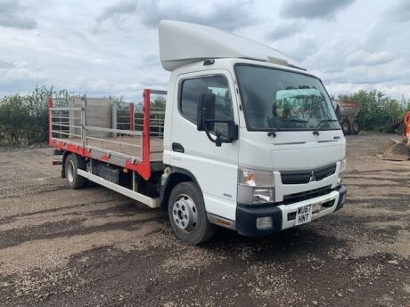 2017 Mitsubishi Fuso Canter 4x2 Dropside Flat