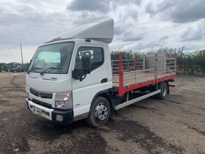2017 Mitsubishi Fuso Canter 4x2 Dropside Flat - 2