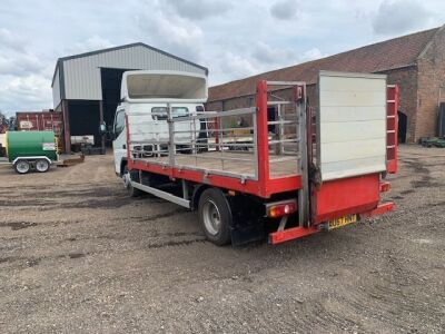2017 Mitsubishi Fuso Canter 4x2 Dropside Flat - 3
