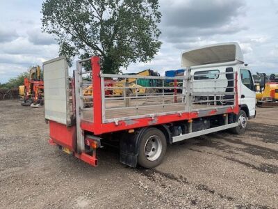 2017 Mitsubishi Fuso Canter 4x2 Dropside Flat - 4