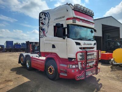 2016 Scania R580 V8 Euro 6 6x2 Rear Lift Tractor Unit - 2