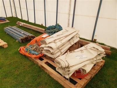 Complete 30ft x 50ft Traditional Pole Marquee