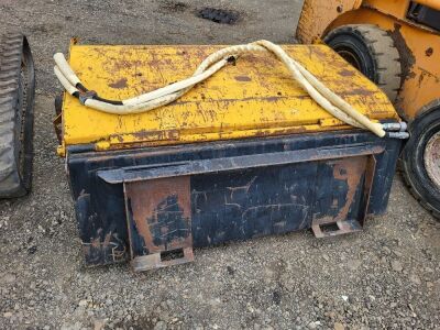 Hydraulic Skid Steer Brush Attachment