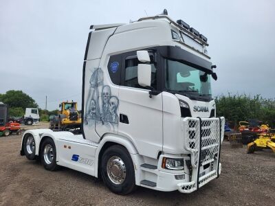 2019 Scania S580 V8 6x2 Rear Lift Tractor Unit