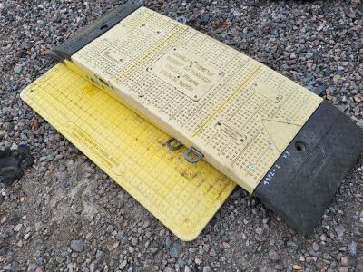 3x Pavement Hole Safety Covers