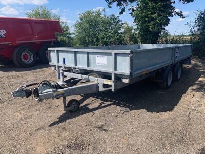 Ifor Williams Tandem Axle Drawbar Dropside Trailer
