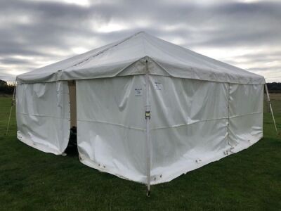 Complete 6m x 6m TT Tubular Frame Marquee