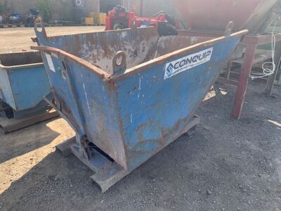 2015 Conquip 1000Kg Forklift Tipping Skip - 2