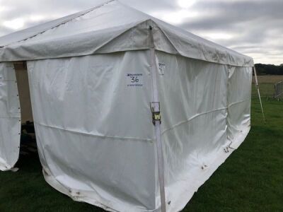 Complete 6m x 6m TT Tubular Frame Marquee - 9