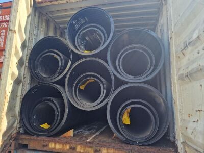 Quantity of Weholite Culvert 6m Plastic Pipe